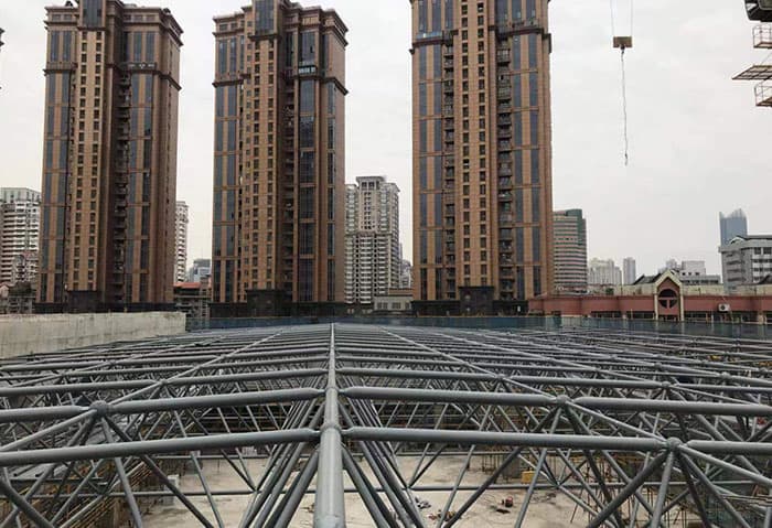 河源螺栓球网架结构