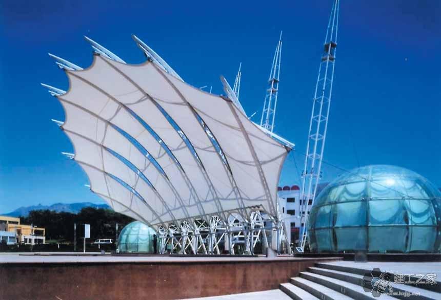 河源车棚膜结构网架